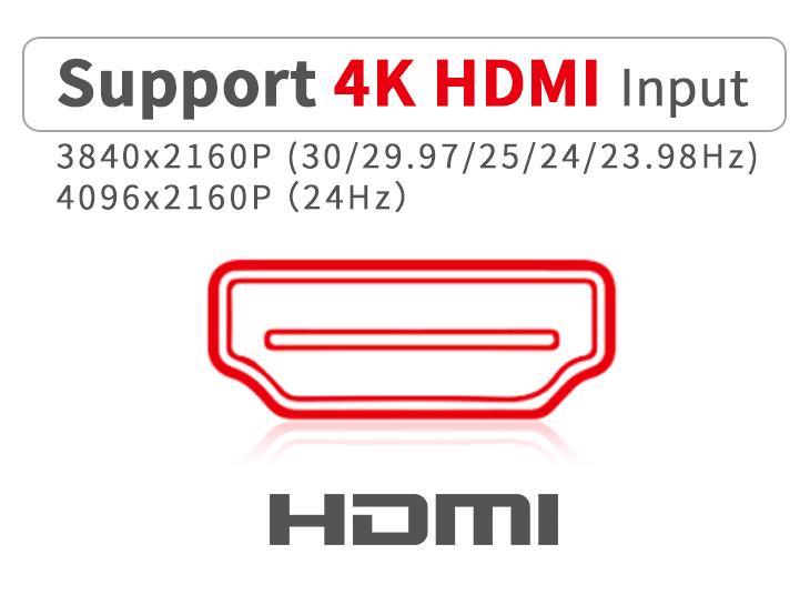 A760 4K HDMI small hd monitor dslr